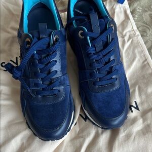 Authentic LOUIS VUITTON Blue Sneakers